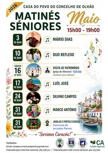 Senior Matinées of May