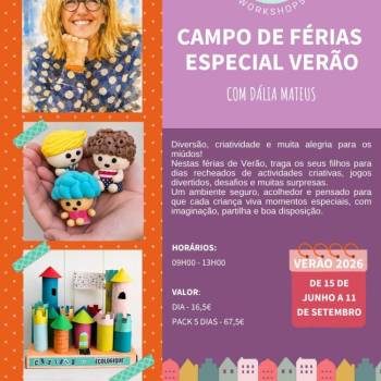 CAMPO DE FÉRIAS ESPECIAL VERÃO
