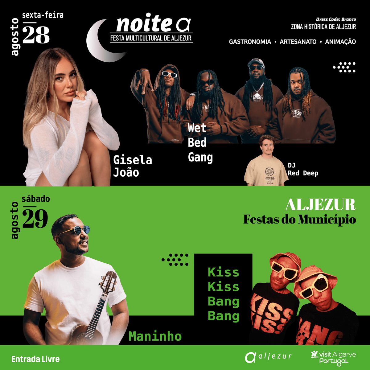 Noite Multicultural - Comemorações do Feriado Municipal e Noite A