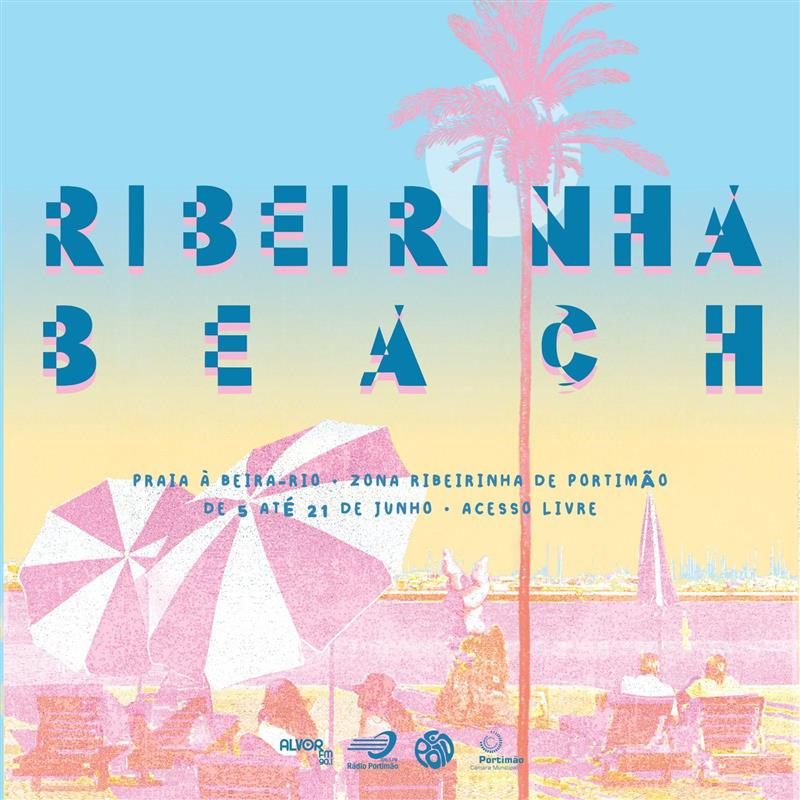 Ribeirinha Beach, uma praia à beira Arade