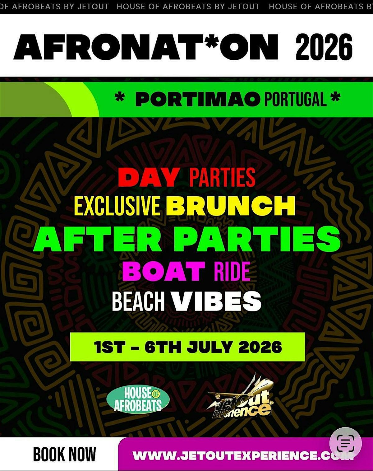 DAY 1 AFTER PARTY - AFRONAT*ON PORTUGAL