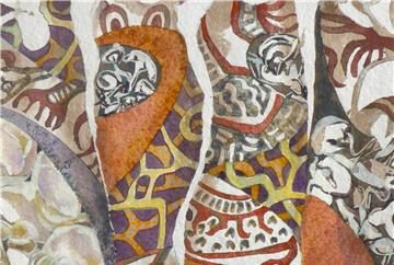 Painting Exhibition "Portas" by Carola Colley