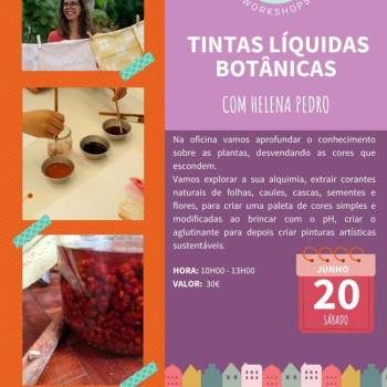 TINTAS LÍQUIDAS BOTÂNICAS / Botanical liquid inks