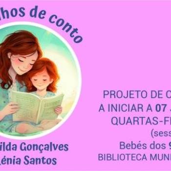 Clube de Leitura para Pais e Filhos “Bichinhos de Conto” (bebés dos 09 aos 36 meses)