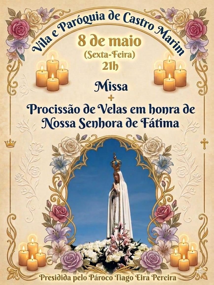 Candle Procession in Honor of Our Lady of Fátima