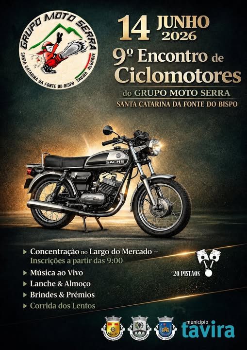 9º Encontro Ciclomotores Antigos