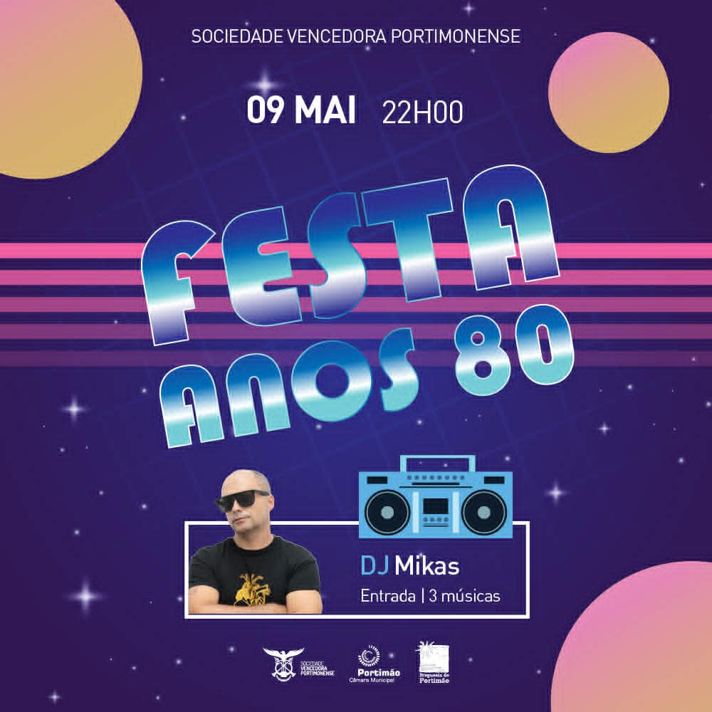 80s Party at Sociedade Vencedora Portimonense