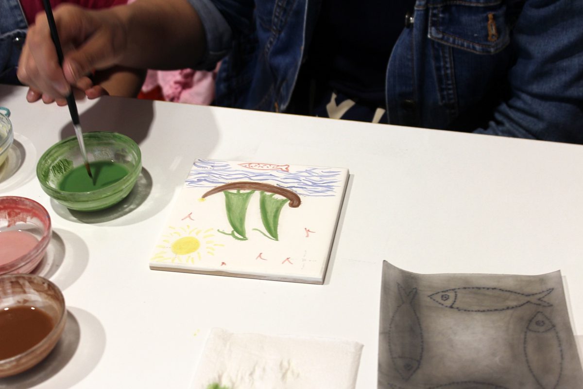 Tile Painting Workshop