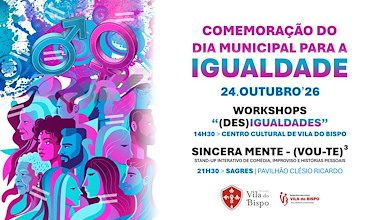 Comemoração do Dia Municipal para a Igualdade