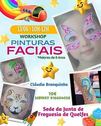 Workshop Pinturas Faciais