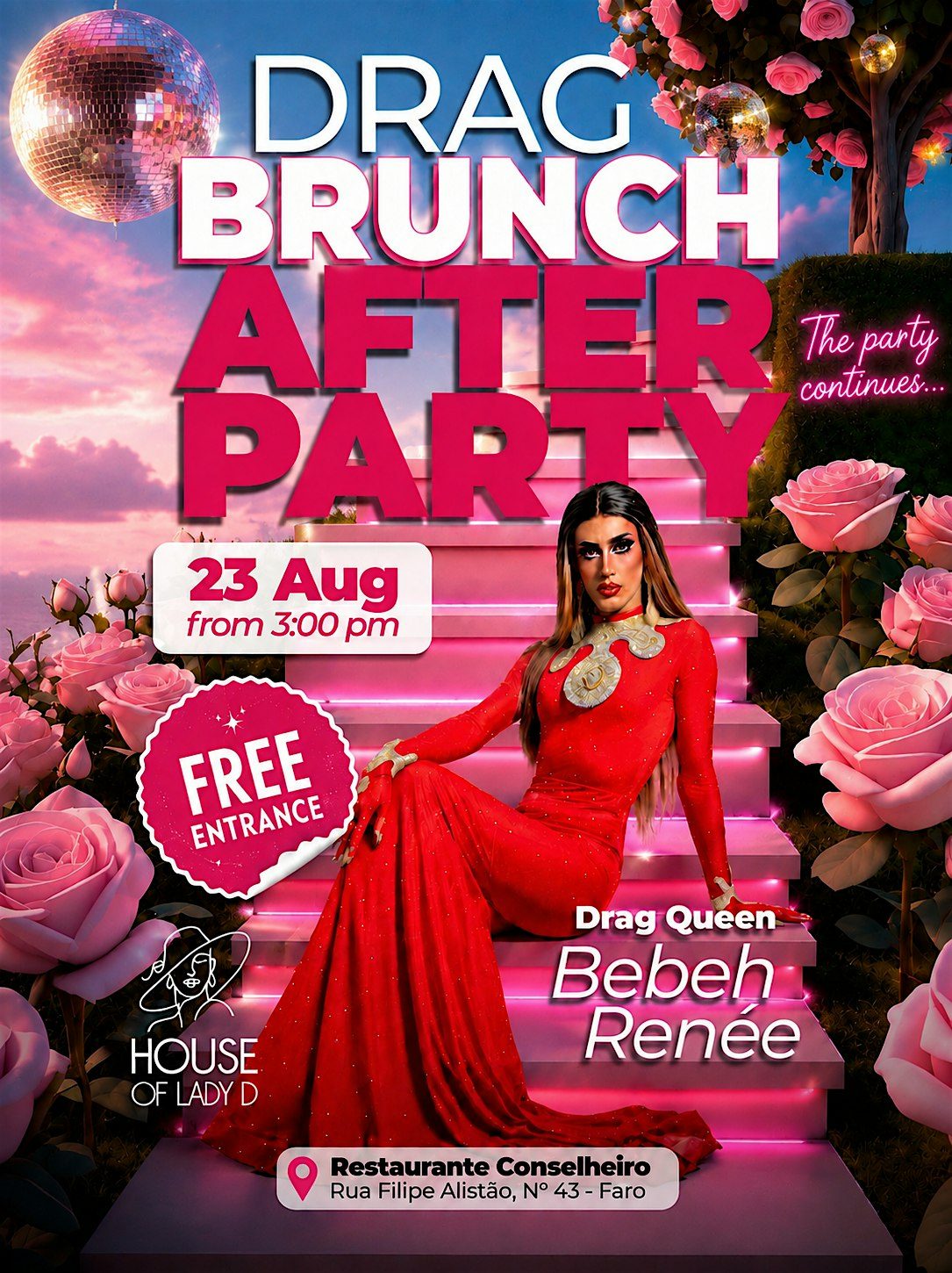 Drag Brunch After Hours!! GUEST LIST