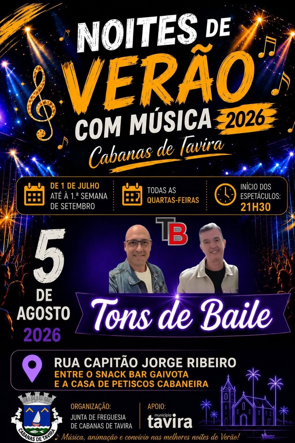 Noites com Música | Tons de Baile