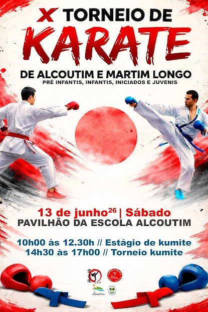 X Torneio de Karaté de Alcoutim e Martim Longo