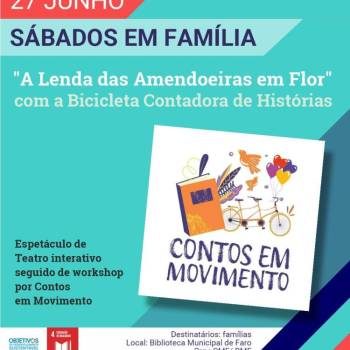 Sábados em Família - Espetáculo de Teatro interativo e Workshop por Contos em Movimento