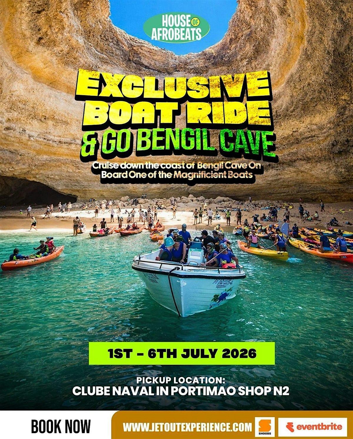 AFRONAT*ON DAY 1 BENAGIL CAVE TOUR & BOAT RIDE PORTUGAL