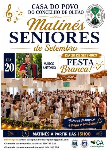 Matiné Sénior - Festa Branca