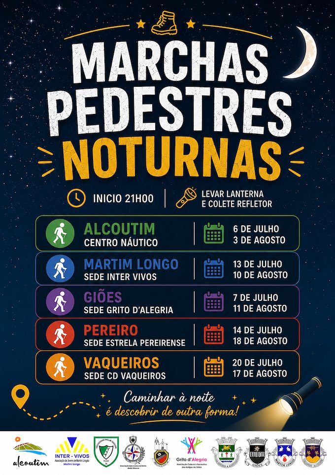 August 2026 Night March Vaqueiros